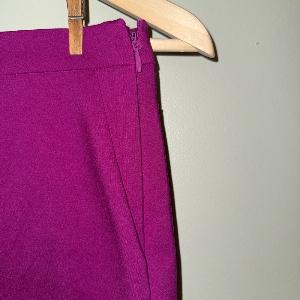 RW&CO Stretch Women's Pencil Skirt in Rich Purple Size 00 Business Casual - Picture 6 of 10